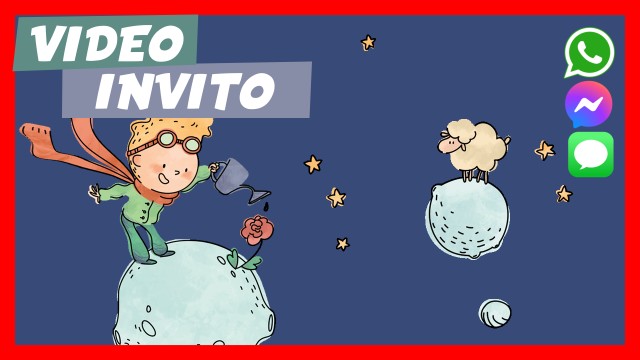 Invito Whatsapp Baby Shower Il Piccolo Principe