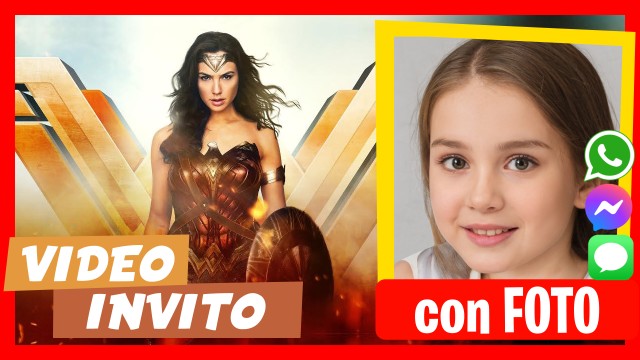 Invito Whatsapp Wonder Woman Movie