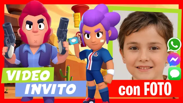 Brawl Stars - Scopri i nostri video inviti personalizzati.