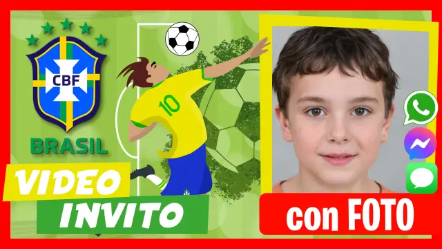 Invito video della Nazionale Brasiliana di Calcio