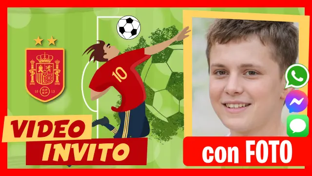 Invito video della Nazionale Spagnola di Calcio