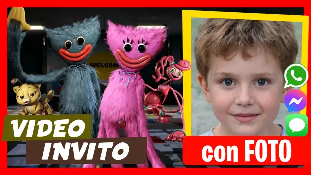 Fare Video Invito Poppy Playtime