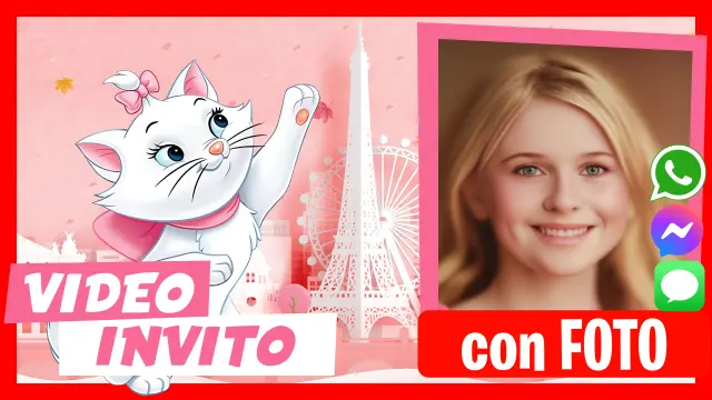 Minou Gli Aristogatti - Scopri i nostri video inviti personalizzati.