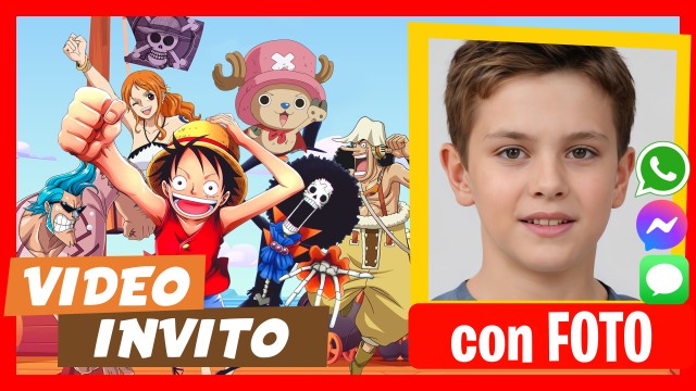Invito Whatsapp One Piece