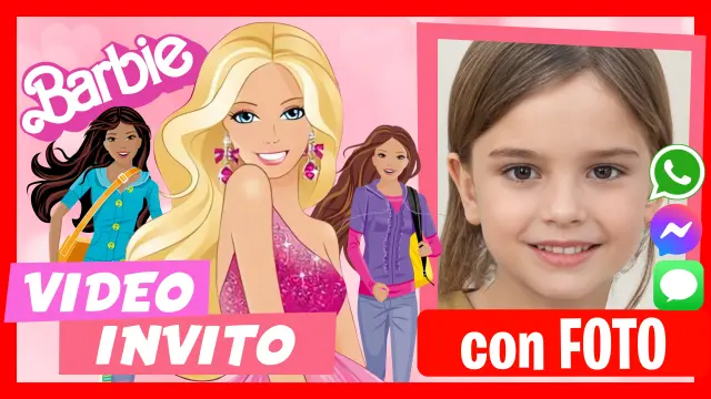 Fare Video Invito Barbie