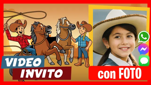 Fare Video Invito Festa dei Cowboy