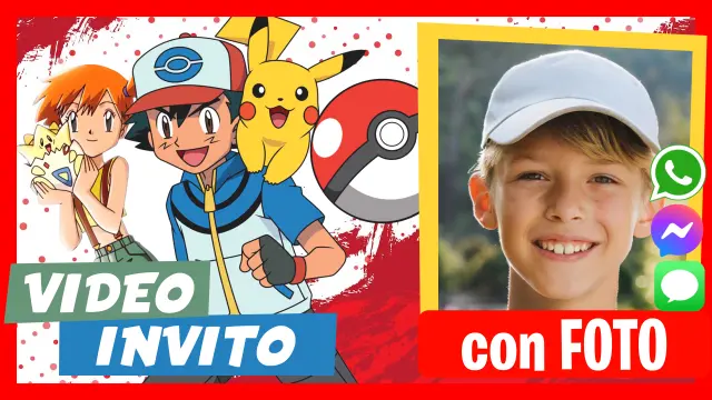 Fare Video Invito Pokemon