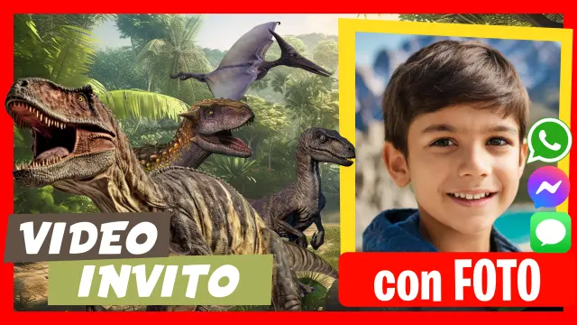 Fare Video Invito Jurassic World