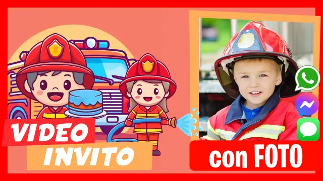 Fare Video Invito Pompiere