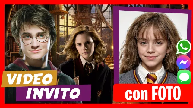 Fare Video Invito Harry Potter