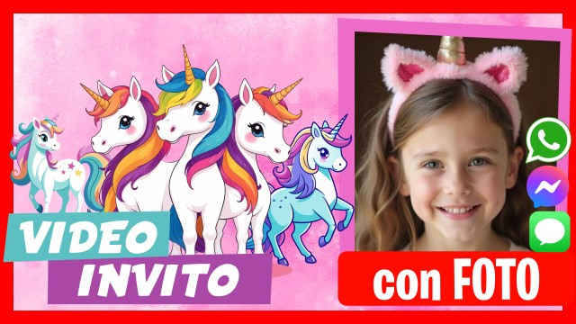 Invito Whatsapp Unicorni