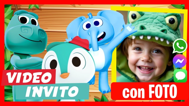 Invito Whatsapp Canciones del Zoo