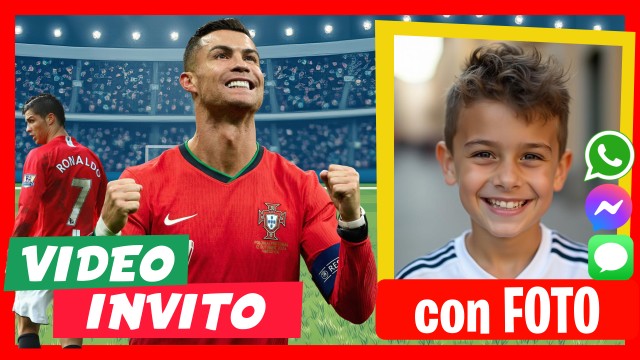 Invito Whatsapp CR7 Cristiano Ronaldo