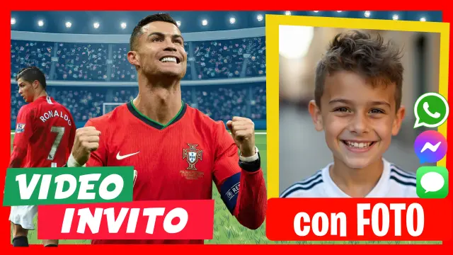 Fare Video Invito Cristiano Ronaldo