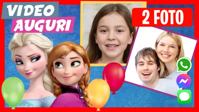 Video di auguri di compleanno di Frozen