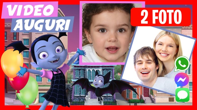 Saluto di Compleanno Whatsapp Vampirina
