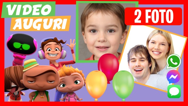 Saluto di Compleanno Whatsapp Power Rockers