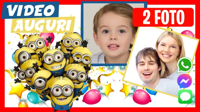 Video Auguri Compleanno di Minions