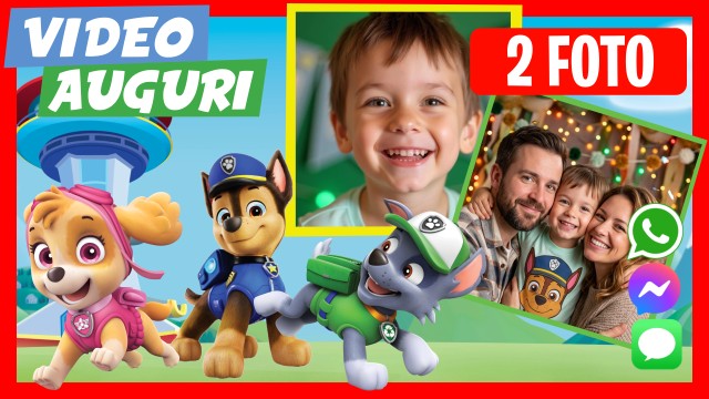 Saluto di Compleanno Whatsapp Paw Patrol Habla