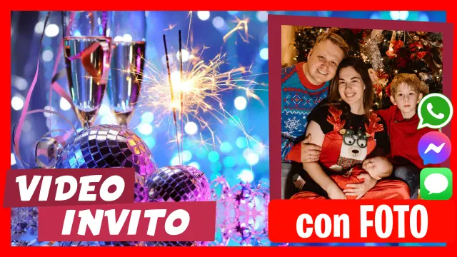 Invito video e auguri di Capodanno