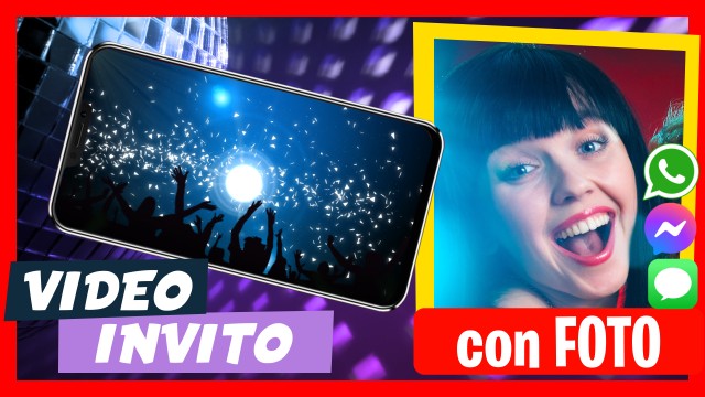 Invito Whatsapp Festa 15 Neon