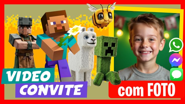 Convite do WhatsApp Minecraft 2