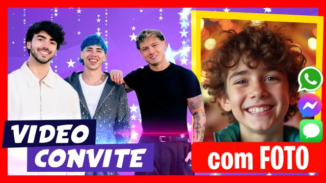 Convite do WhatsApp Ian Lucas Fede Vigevani Luck Ra
