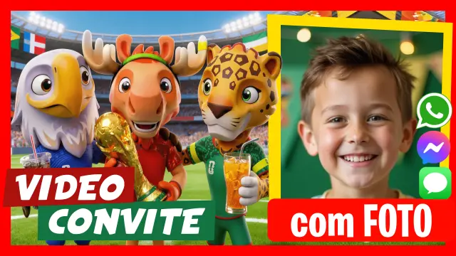 Vídeo Convite Copa do Mundo FIFA 2026