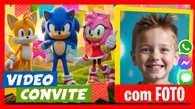 Convite do WhatsApp Sonic Speaks