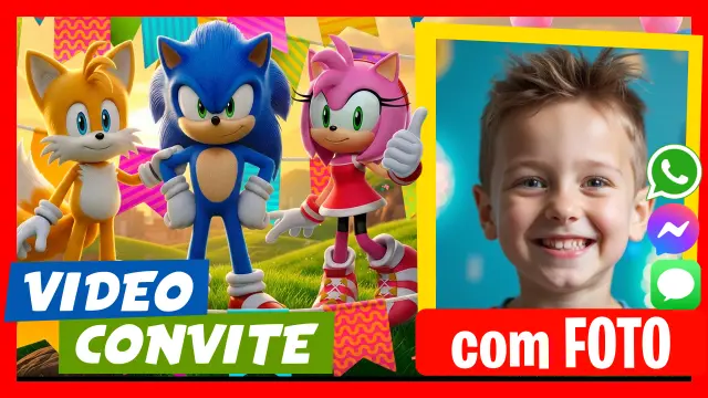 Video Convite Sonic Speaks