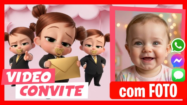 Convite do WhatsApp Chefinha Speaks