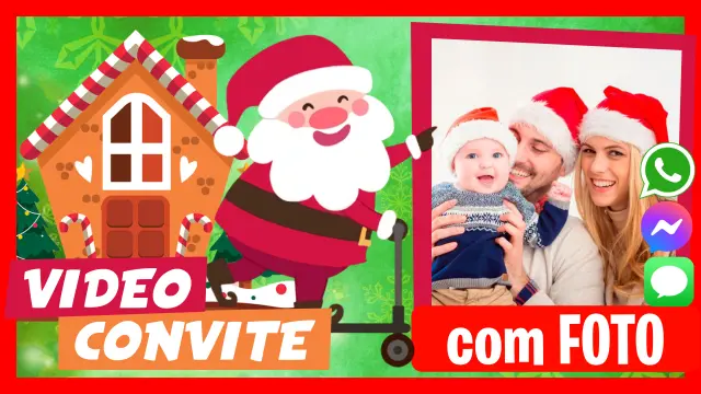 Cartão de Natal em Vídeo