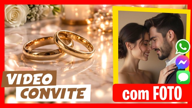 Convite do WhatsApp Núpcias