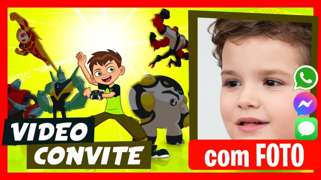 Convite do WhatsApp Ben10
