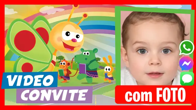 BabyTV - Descubra nossos convites em vídeo personalizados.