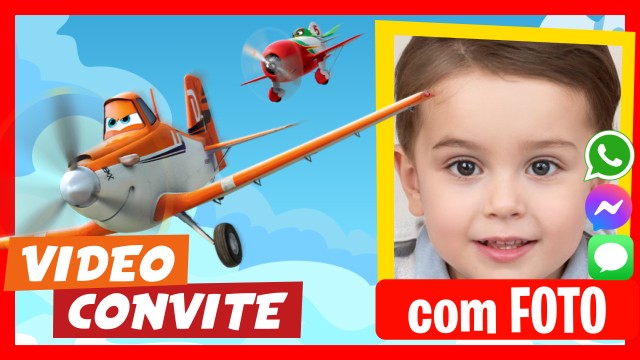 Convite do WhatsApp Aviões