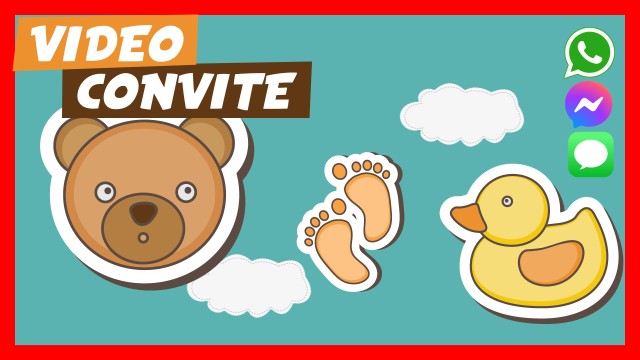 Convite do WhatsApp Chá de Bebê