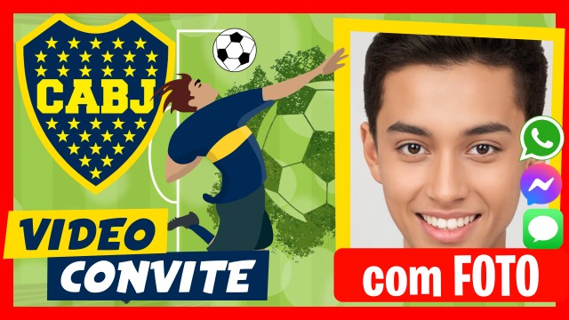 Convite do WhatsApp Futbol Boca Juniors