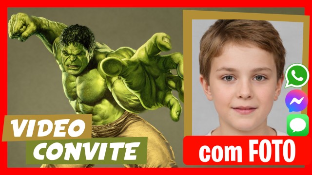 Convite do WhatsApp Hulk