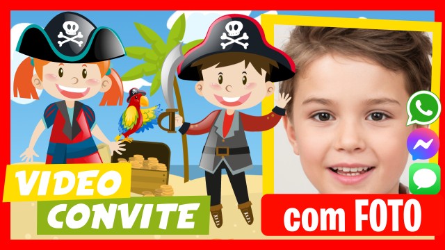 Convite do WhatsApp Piratas