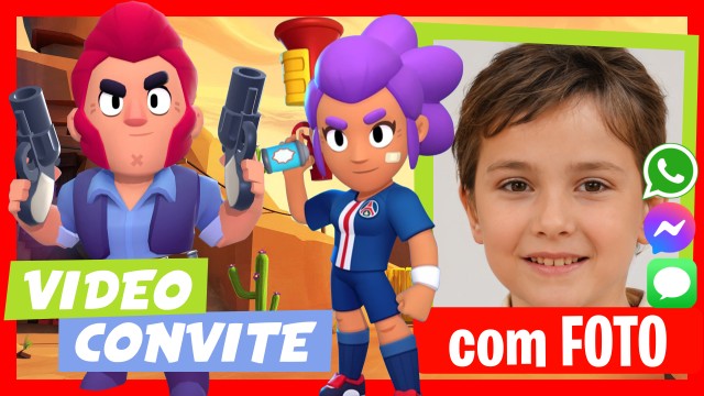 Convite do WhatsApp Brawl Stars