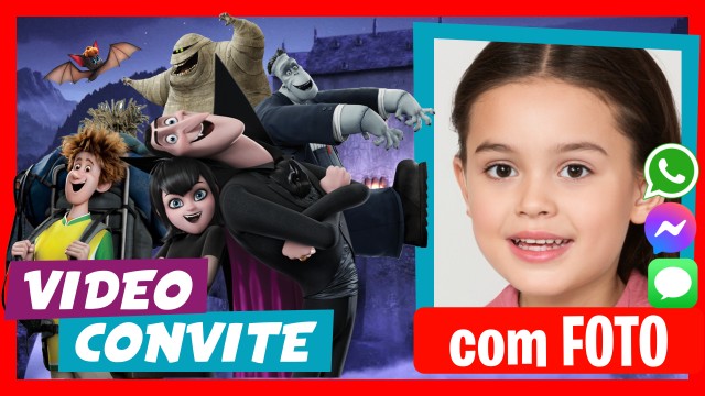 Convite do WhatsApp Hotel Transylvania