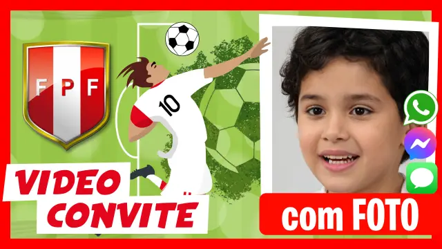 Convite em vídeo da Seleção Peruana de Futebol