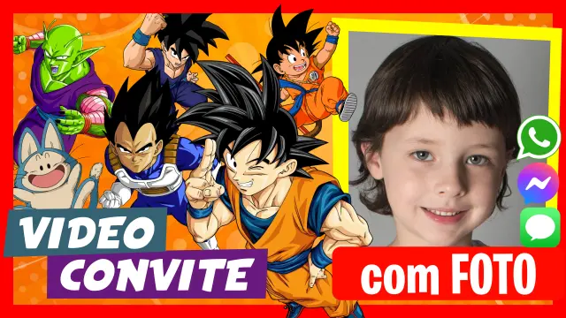 Vídeo Convite Dragon Ball