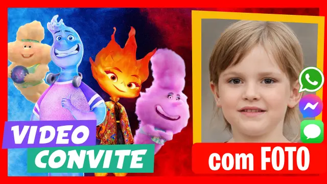 Elementos Film - Descubra nossos convites em vídeo personalizados.