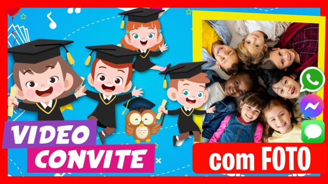 Convite do WhatsApp Formatura