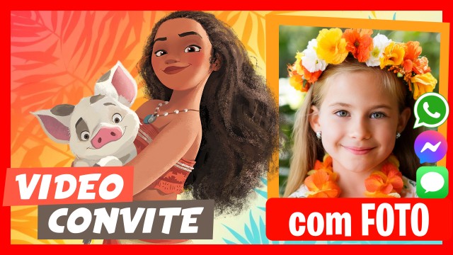 Convite do WhatsApp Moana Maui