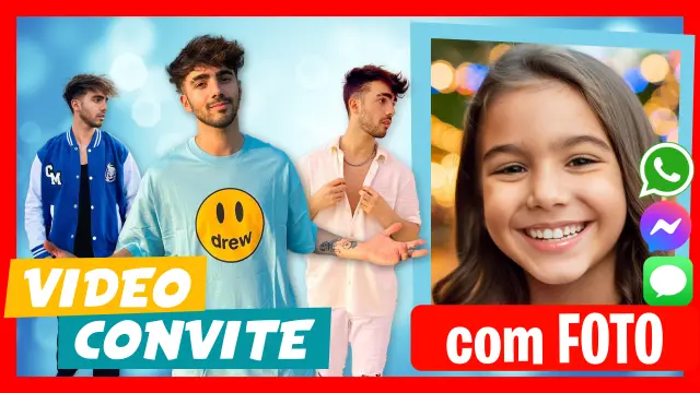 Convite em Vídeo de Fede Vigevani Aniversário