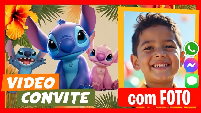 Convite do WhatsApp Stitch