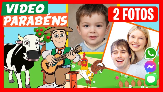 Parabén de Aniversário WhatsApp Zenon